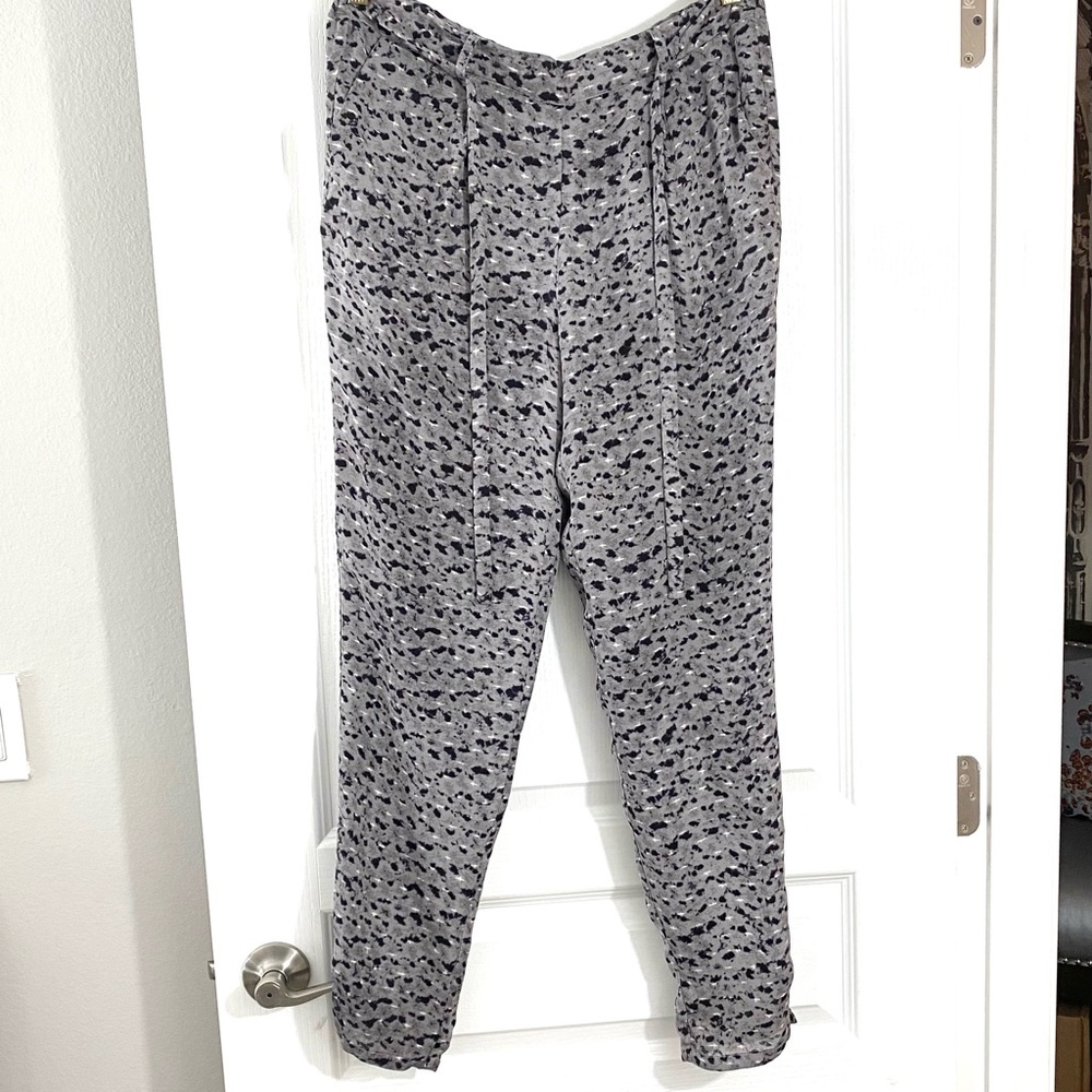 Joie Tapered Silk Pants